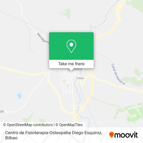 Centro de Fisioterapia-Osteopatia Diego Esquíroz map