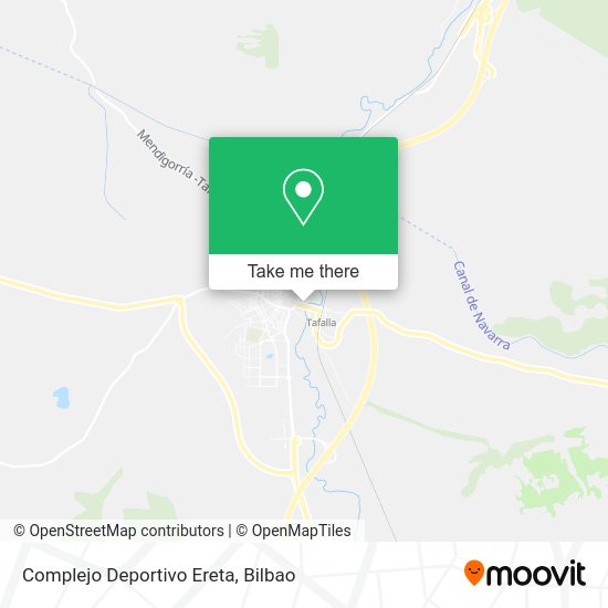 Complejo Deportivo Ereta map