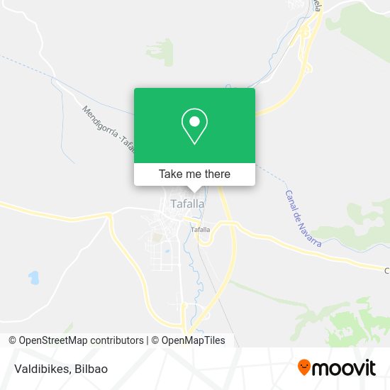 Valdibikes map