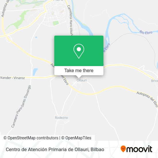Centro de Atención Primaria de Ollauri map