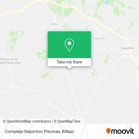 Complejo Deportivo Piscinas map