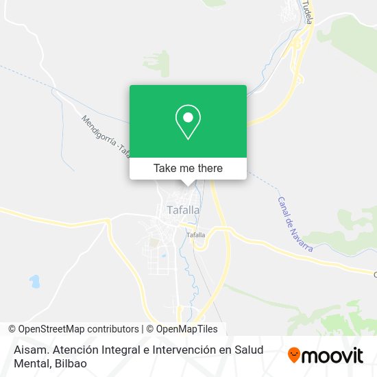 Aisam. Atención Integral e Intervención en Salud Mental map