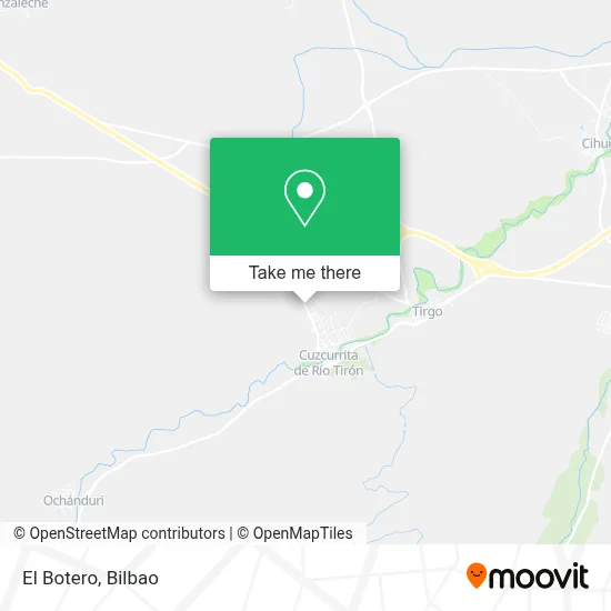 El Botero map