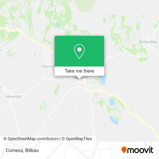 Correos map