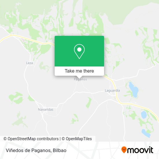 Viñedos de Paganos map