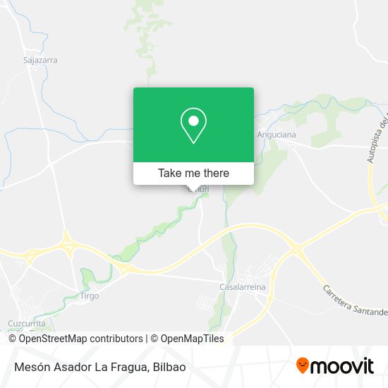 Mesón Asador La Fragua map