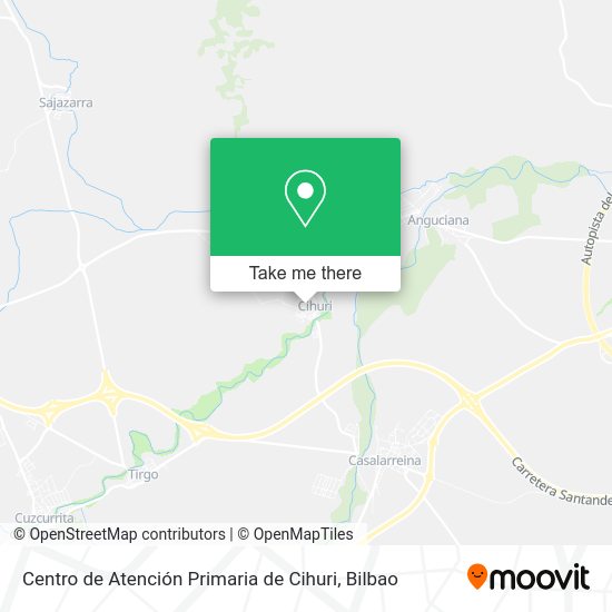 Centro de Atención Primaria de Cihuri map