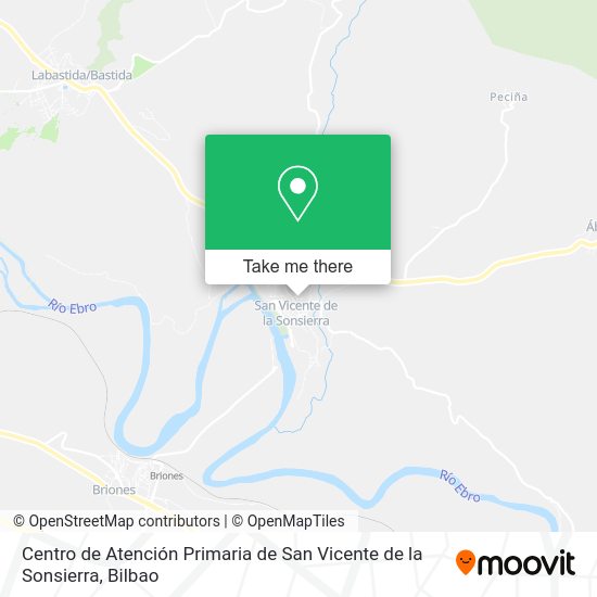 Centro de Atención Primaria de San Vicente de la Sonsierra map