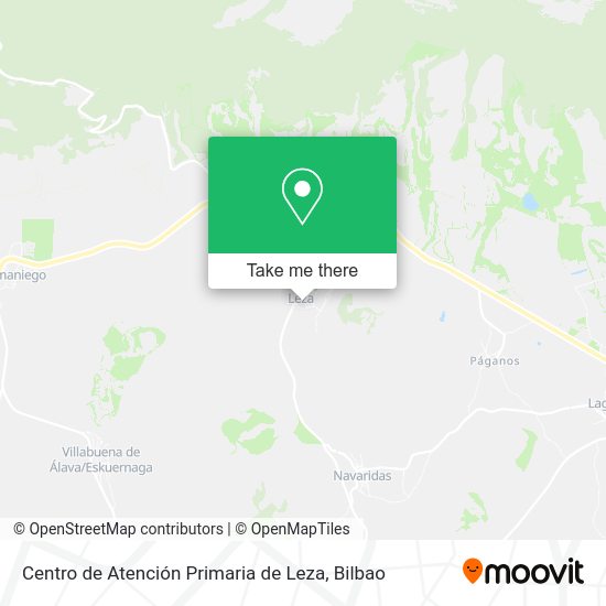 Centro de Atención Primaria de Leza map