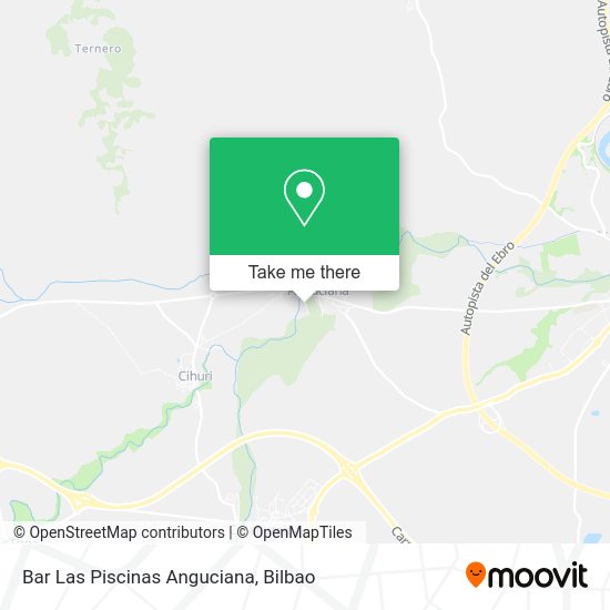 Bar Las Piscinas Anguciana map