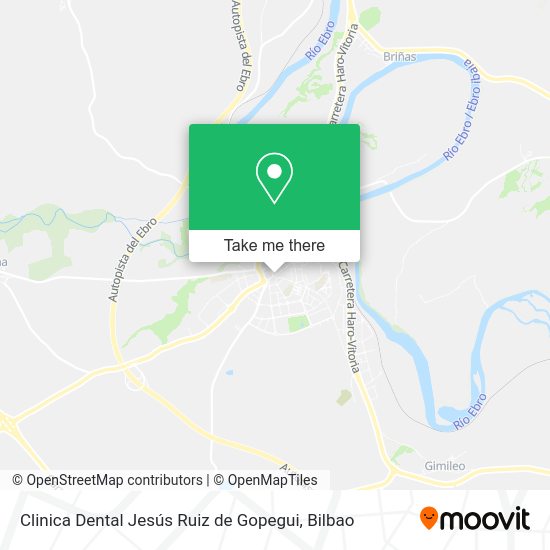 Clinica Dental Jesús Ruiz de Gopegui map
