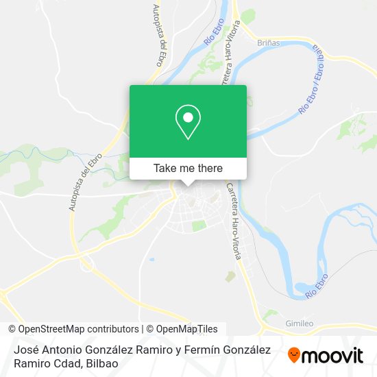 José Antonio González Ramiro y Fermín González Ramiro Cdad map