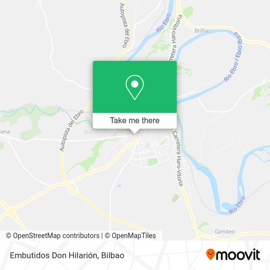 Embutidos Don Hilarión map
