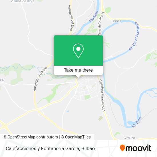 Calefacciones y Fontanería Garcia map