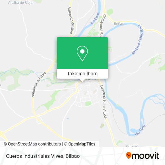 Cueros Industriales Vives map