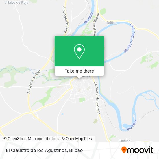 El Claustro de los Agustinos map