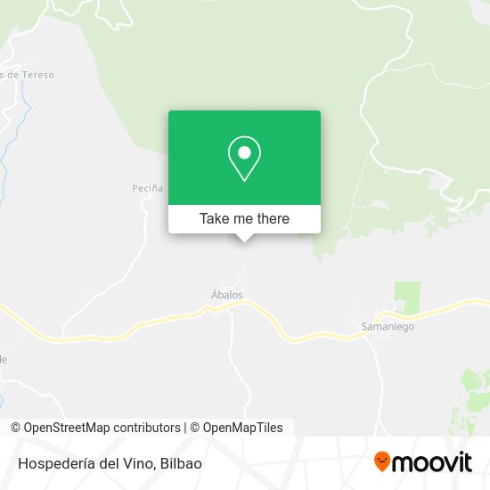 Hospedería del Vino map