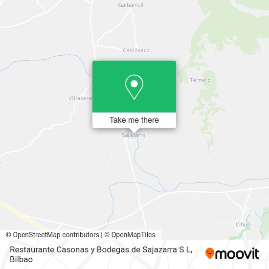 Restaurante Casonas y Bodegas de Sajazarra S L map