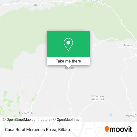 Casa Rural Mercedes Etxea map