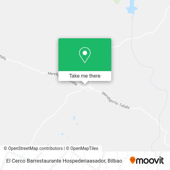 El Cerco Barrestaurante Hospederiaasador map