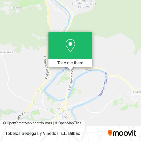 Tobelos Bodegas y Viñedos, s.L map