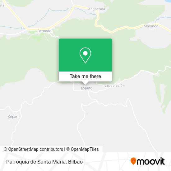 Parroquia de Santa María map