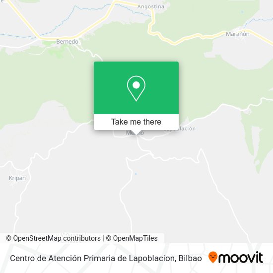 Centro de Atención Primaria de Lapoblacion map