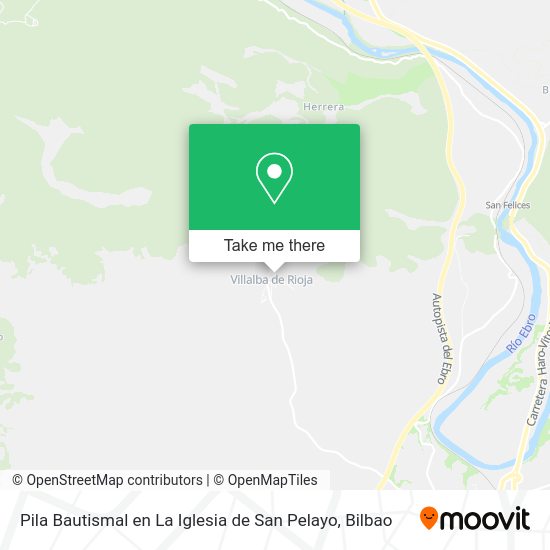 Pila Bautismal en La Iglesia de San Pelayo map