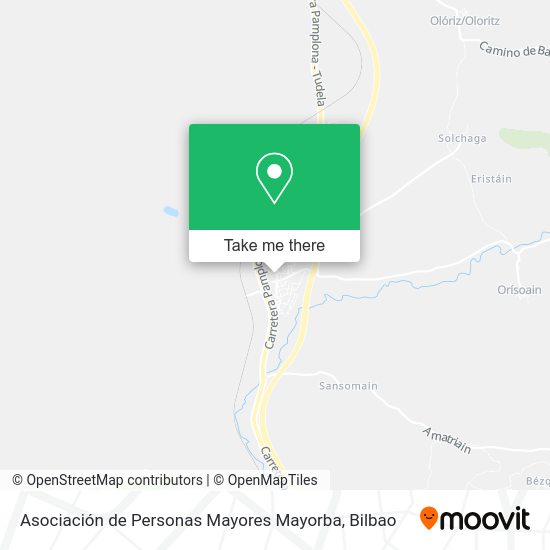Asociación de Personas Mayores Mayorba map
