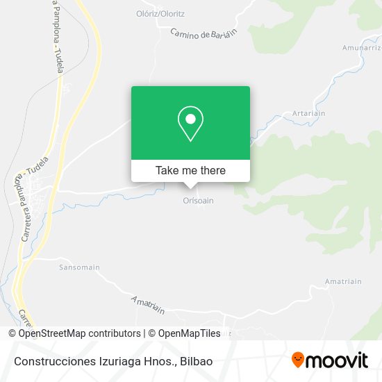 Construcciones Izuriaga Hnos. map