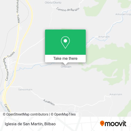 Iglesia de San Martín map