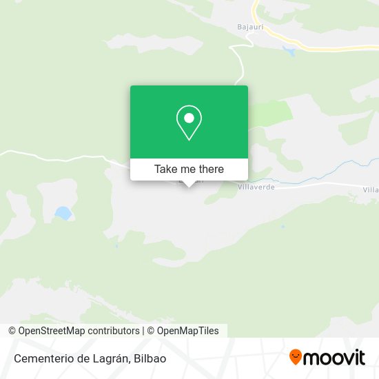Cementerio de Lagrán map