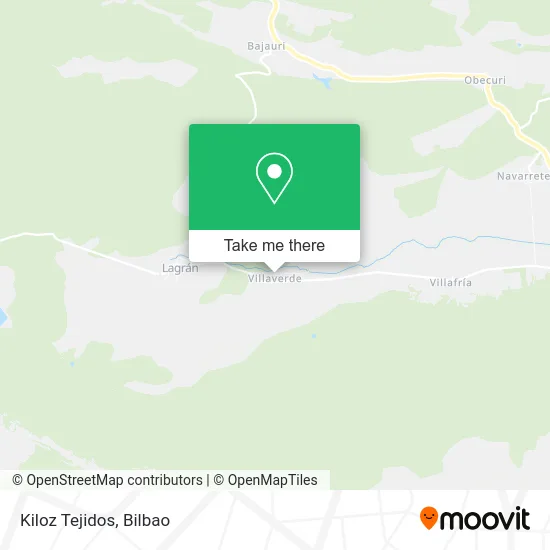 Kiloz Tejidos map