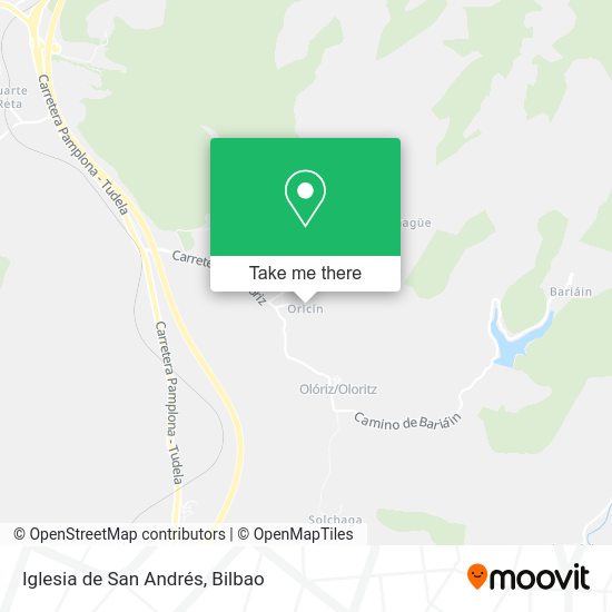 Iglesia de San Andrés map