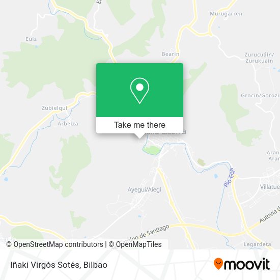 Iñaki Virgós Sotés map