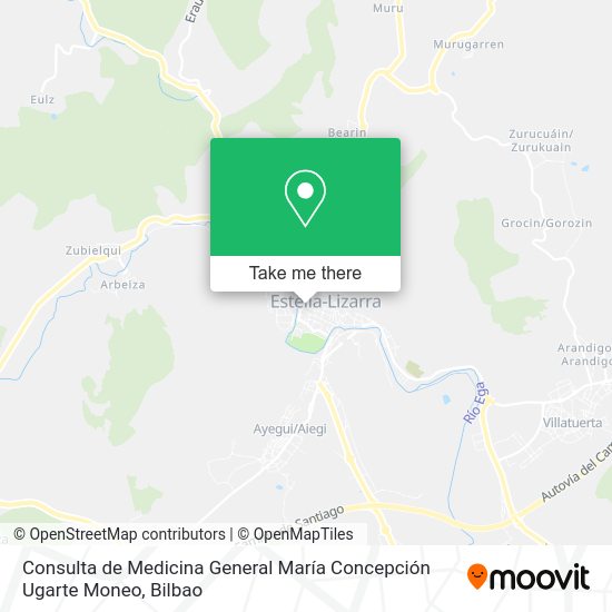 Consulta de Medicina General María Concepción Ugarte Moneo map