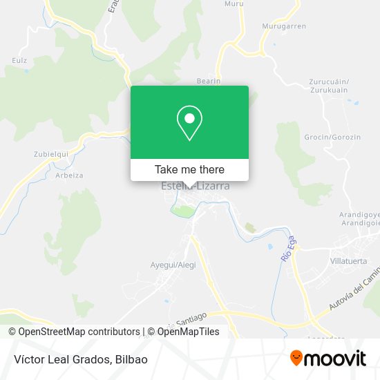 Víctor Leal Grados map