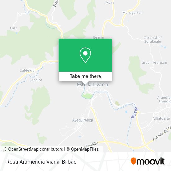 Rosa Aramendía Viana map