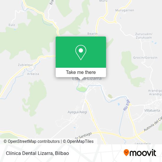 Clínica Dental Lizarra map