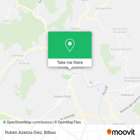 Rubén Azanza Díez map