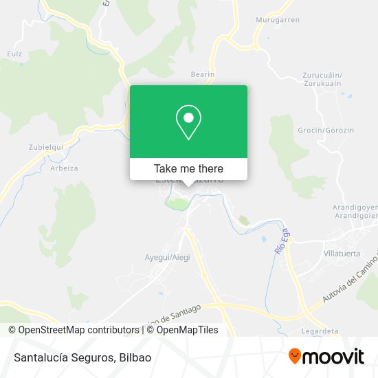 Santalucía Seguros map