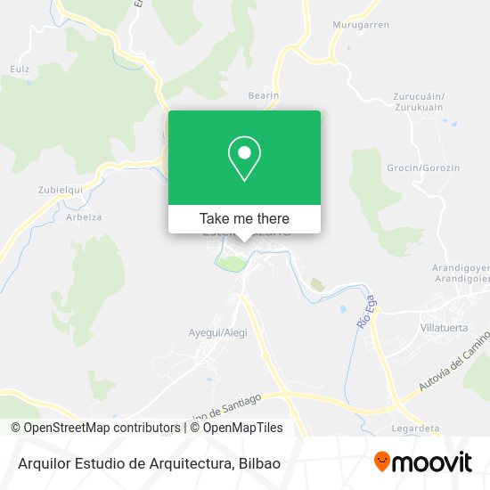 Arquilor Estudio de Arquitectura map