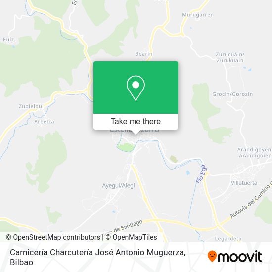 Carnicería Charcutería José Antonio Muguerza map