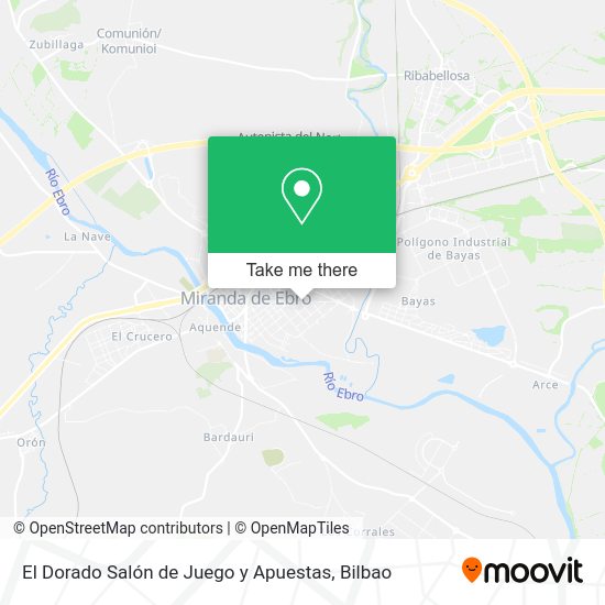 El Dorado Salón de Juego y Apuestas map