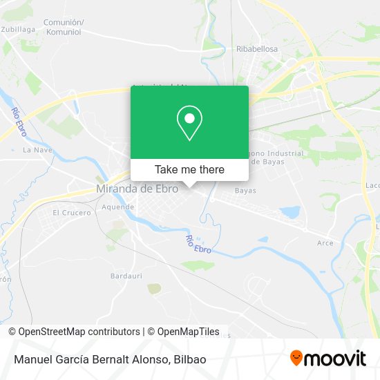 Manuel García Bernalt Alonso map