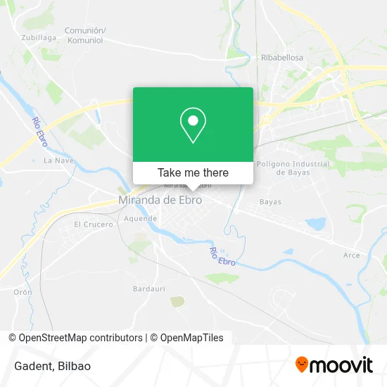 Gadent map