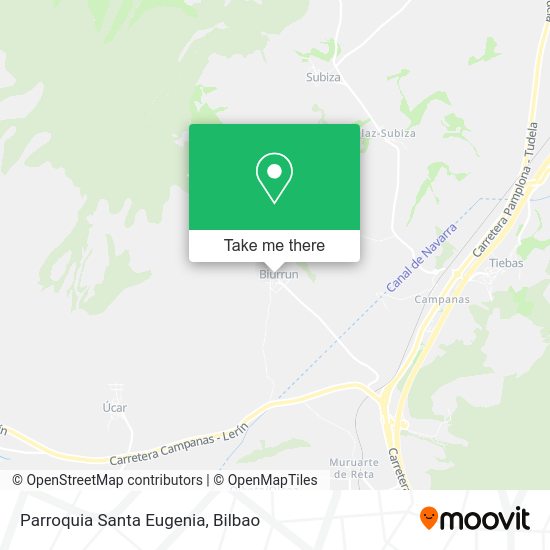 Parroquia Santa Eugenia map