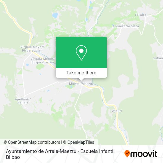 Ayuntamiento de Arraia-Maeztu - Escuela Infantil map
