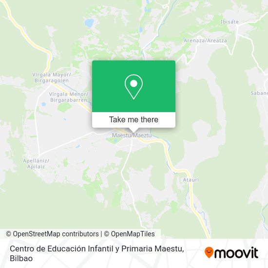 Centro de Educación Infantil y Primaria Maestu map