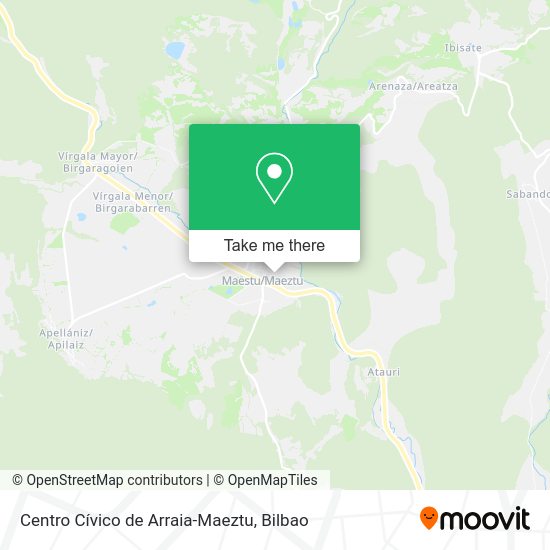 Centro Cívico de Arraia-Maeztu map